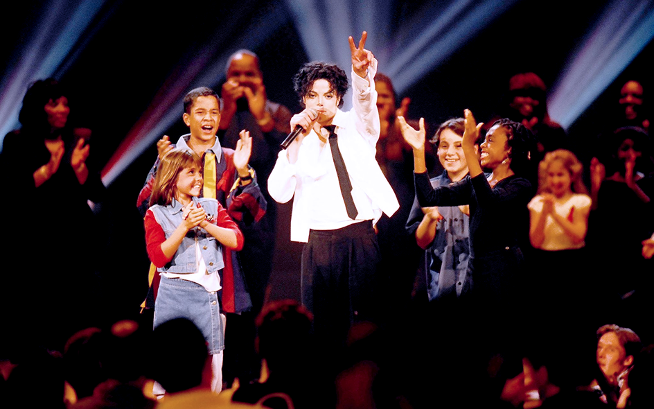 Michael Jackson en performance