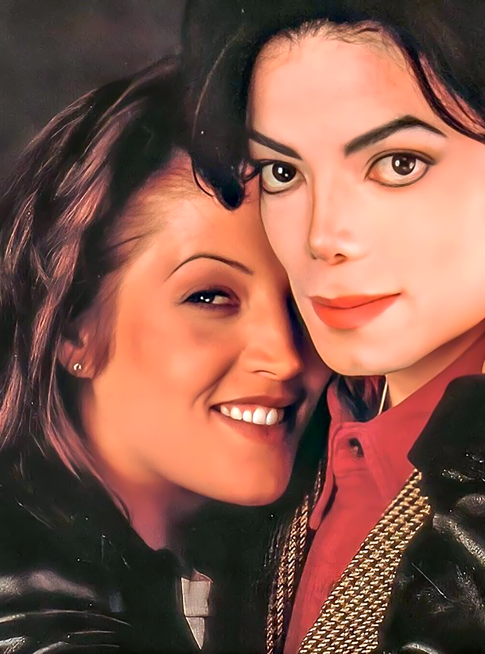 Michael Jackson and Lisa Marie Presley